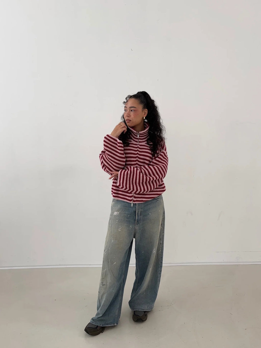 kleur=rood gestreept