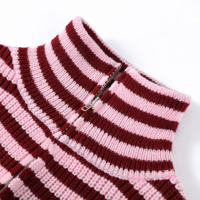 kleur=rood gestreept